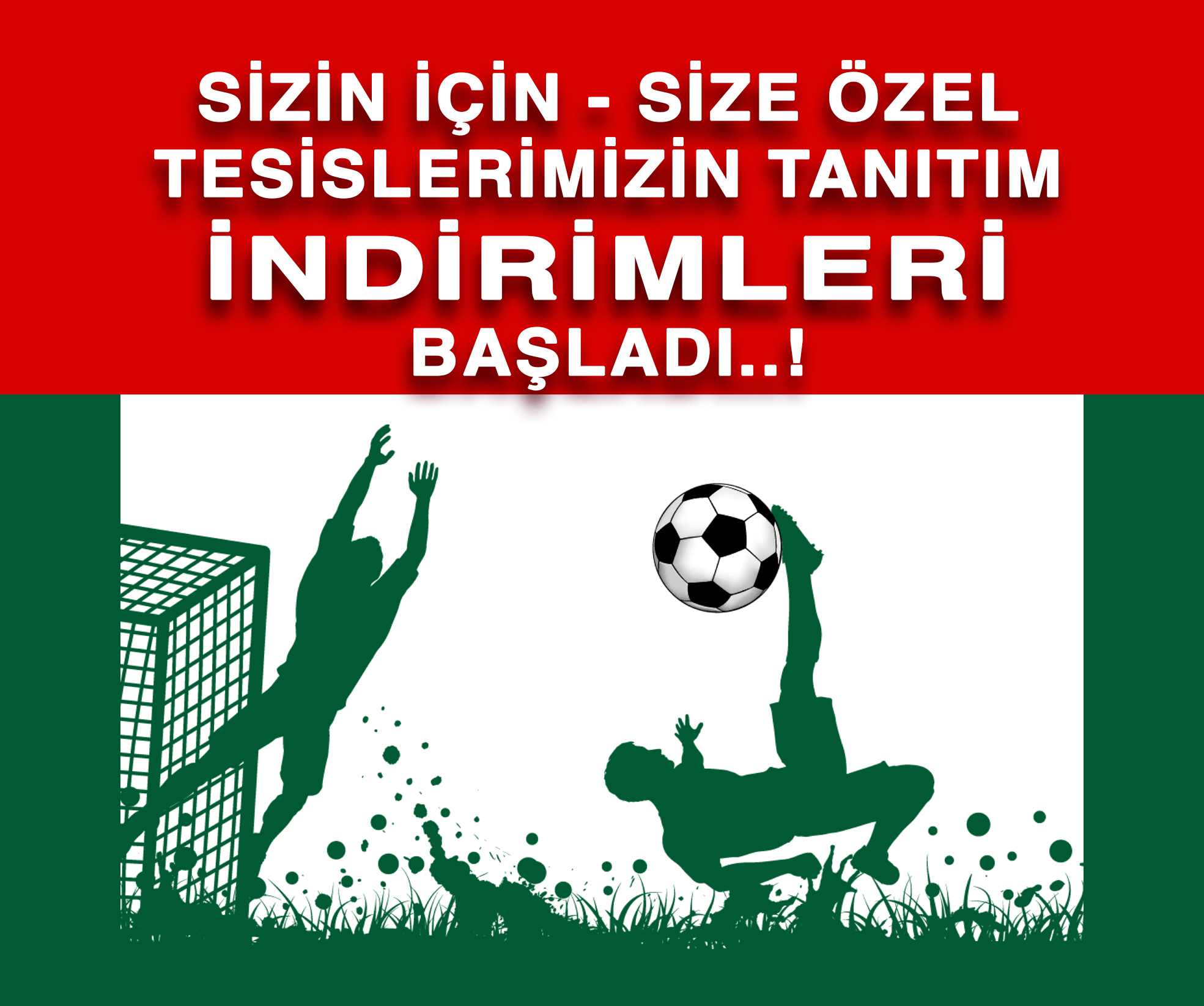 Tesistelerimiz Tanıtım İndirimleri